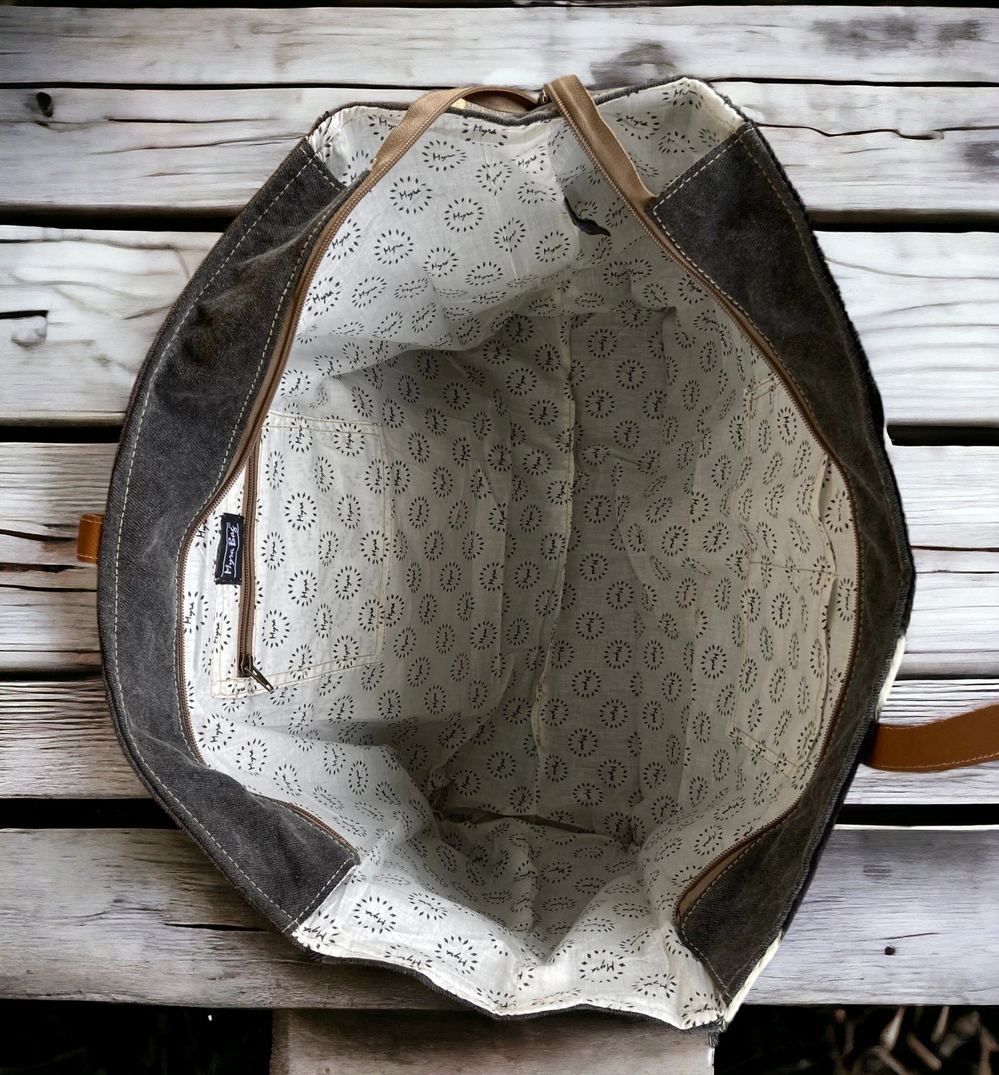 Myra Bag - Matty Affair Canvas & Hairon Bag