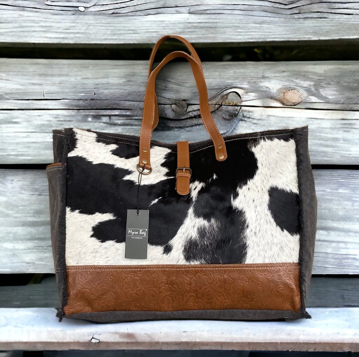 Myra Bag - Matty Affair Canvas & Hairon Bag