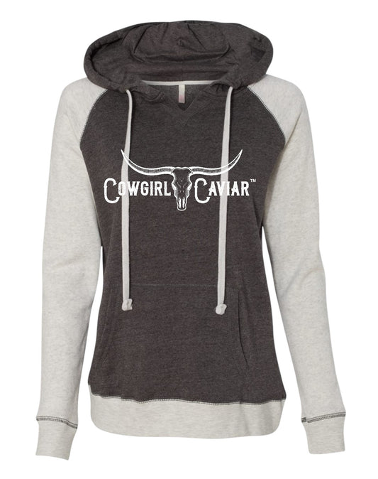 Cowgirl Caviar Women's Raglan Hoodie